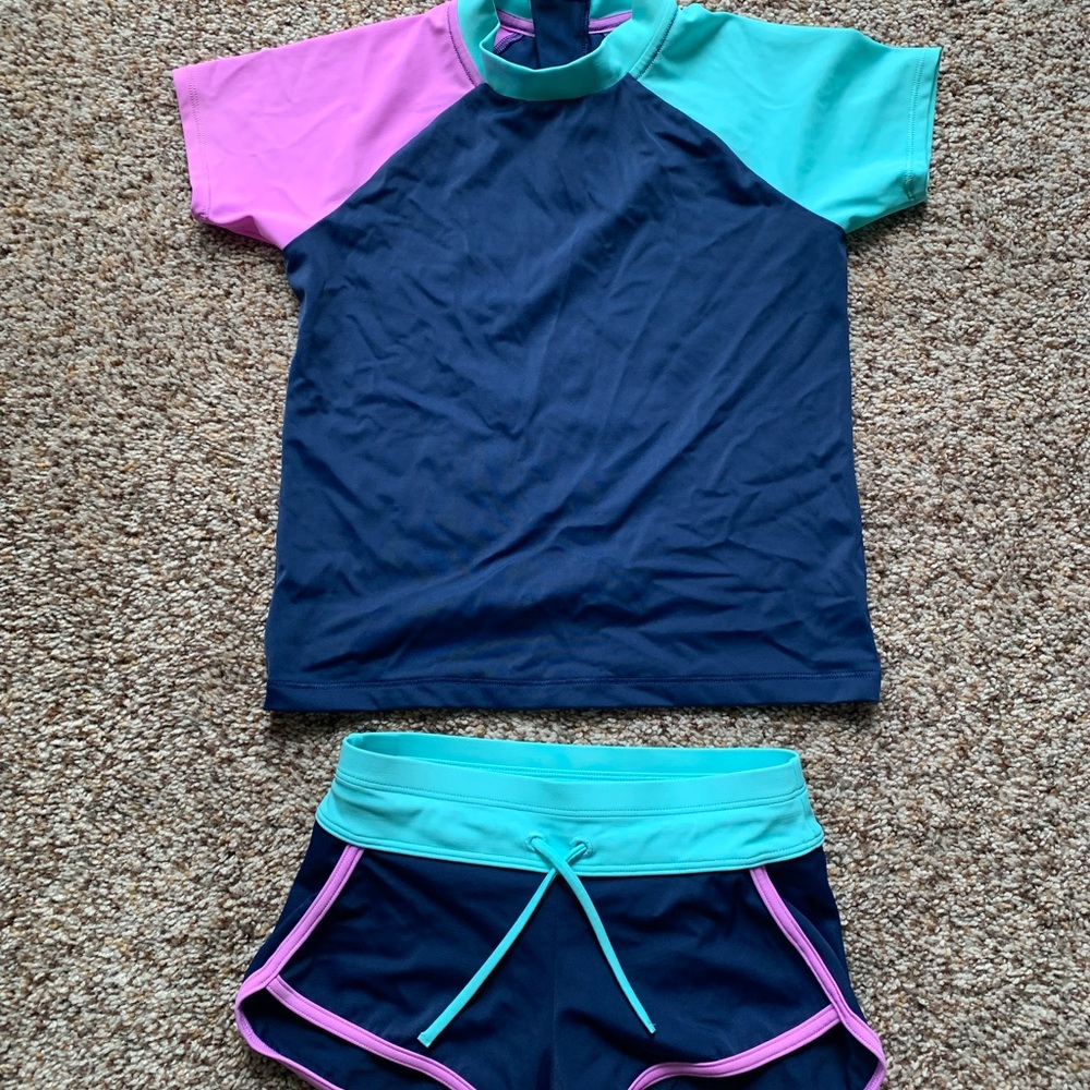 Athleta Girl Rashgaurd swimsuit